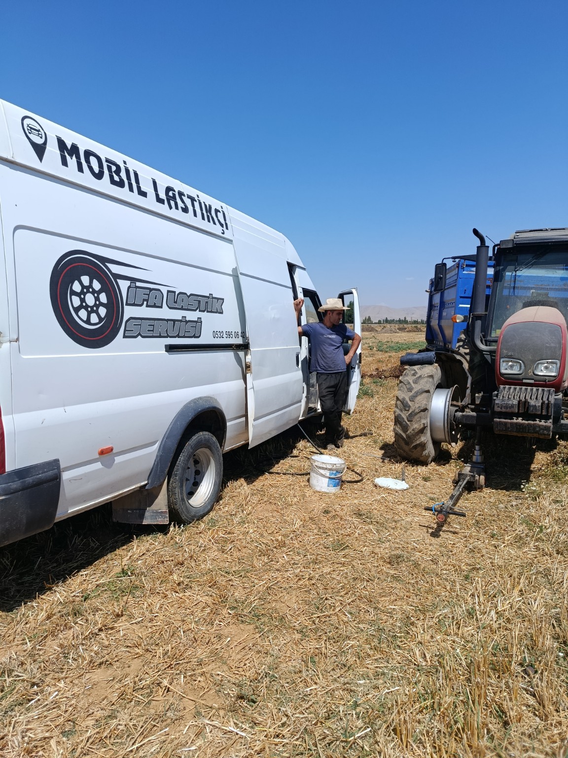 İFA Lastik mobil lastik servisi traktör lastik hizmeti